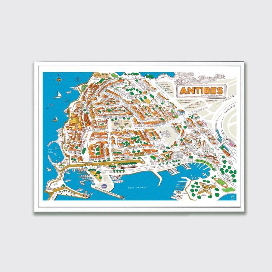 Penthouse Antibes Apartment מראה חיצוני תמונה
